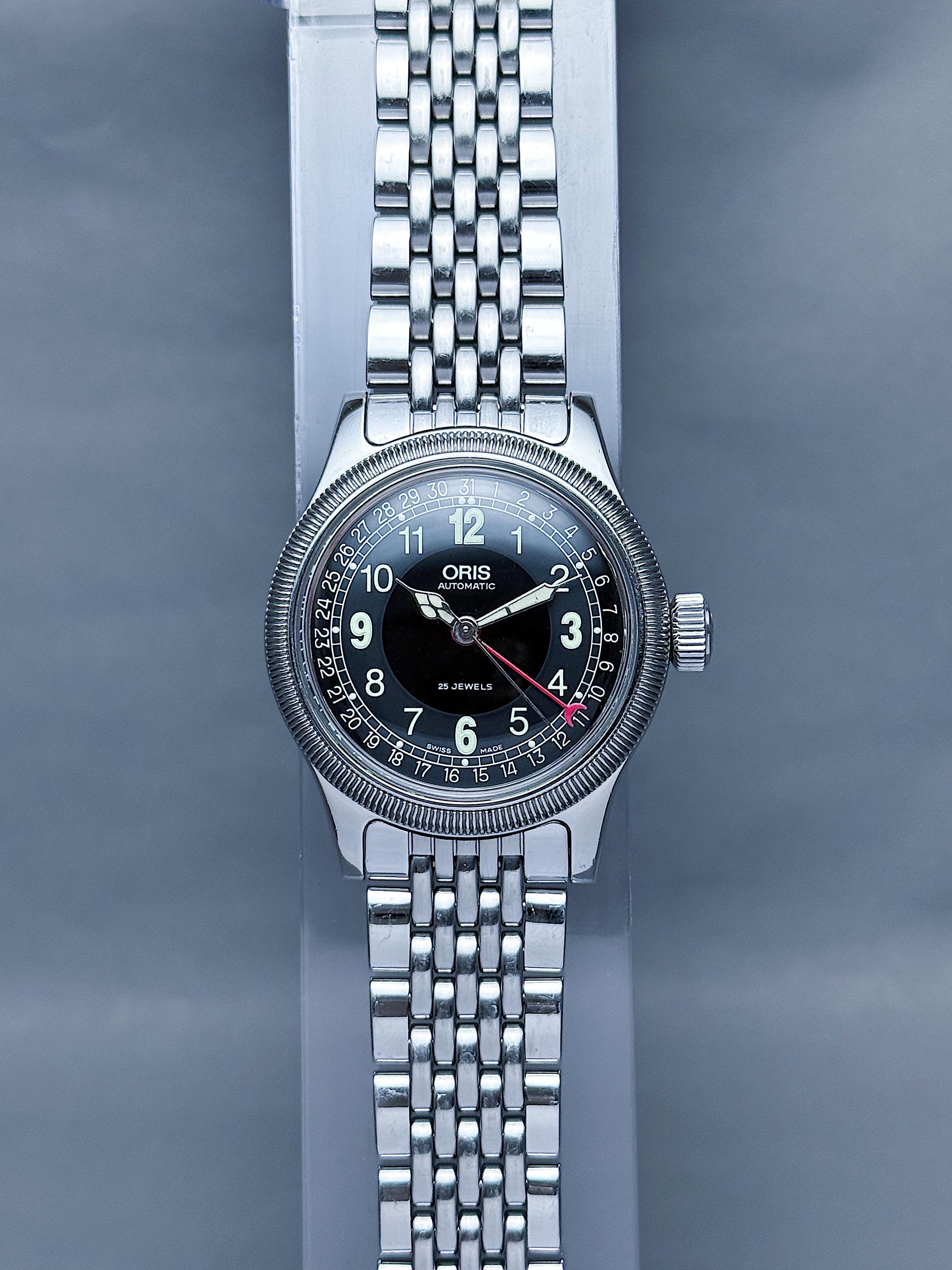 Date 36mm Oris Big Crown Pointer Date 25 Jewels Vintage ORIS BIG