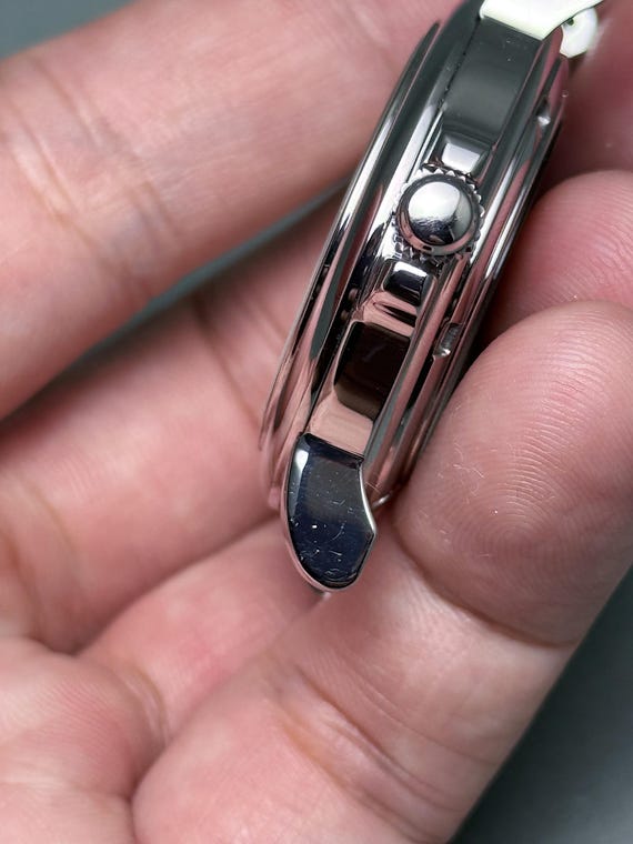 Vintage ORIS Reverse Pointer Date Small Seconds 3… - image 13