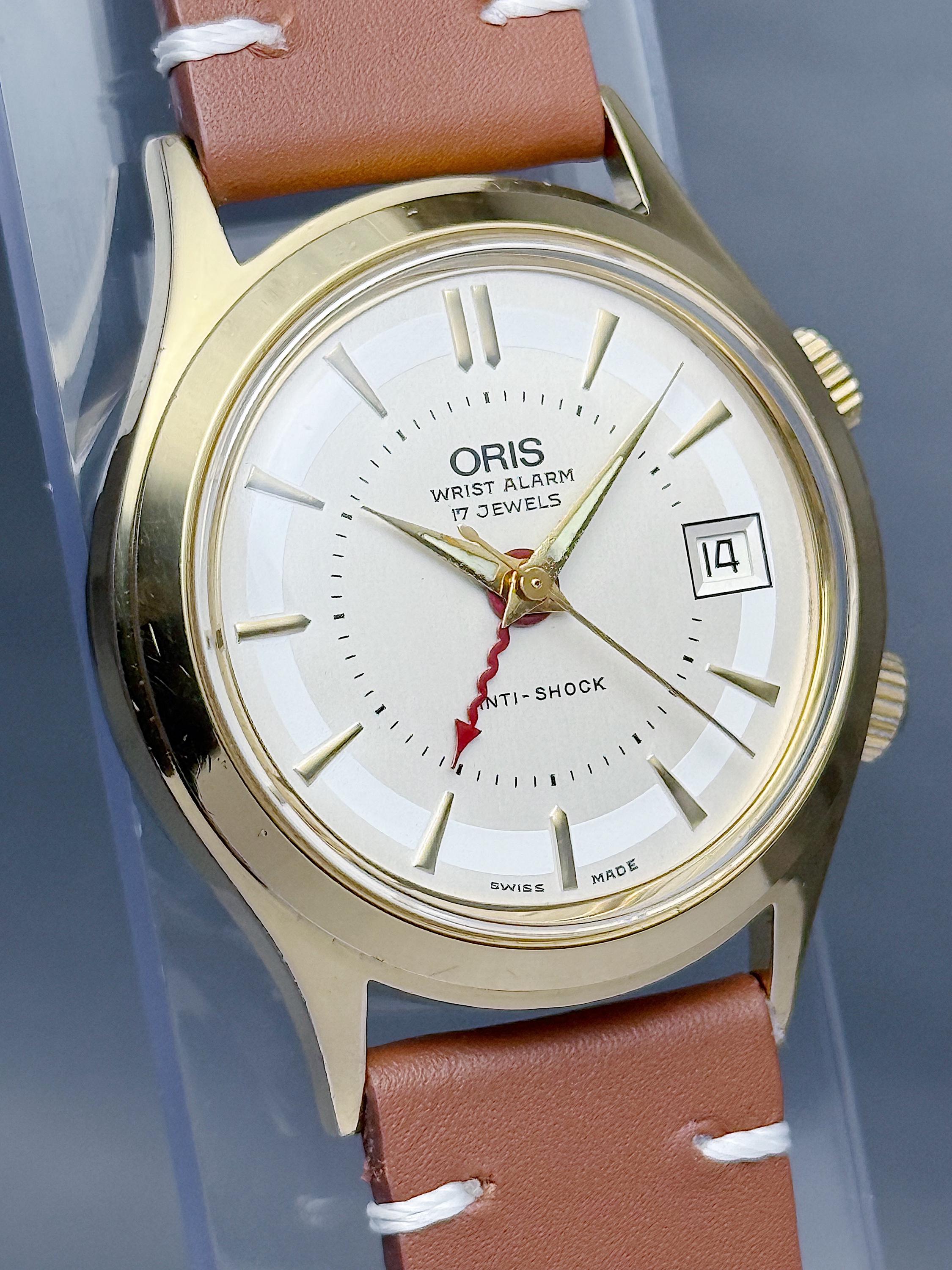 Vintage ORIS Alarm Watch: Manual Winding, 34mm - Etsy