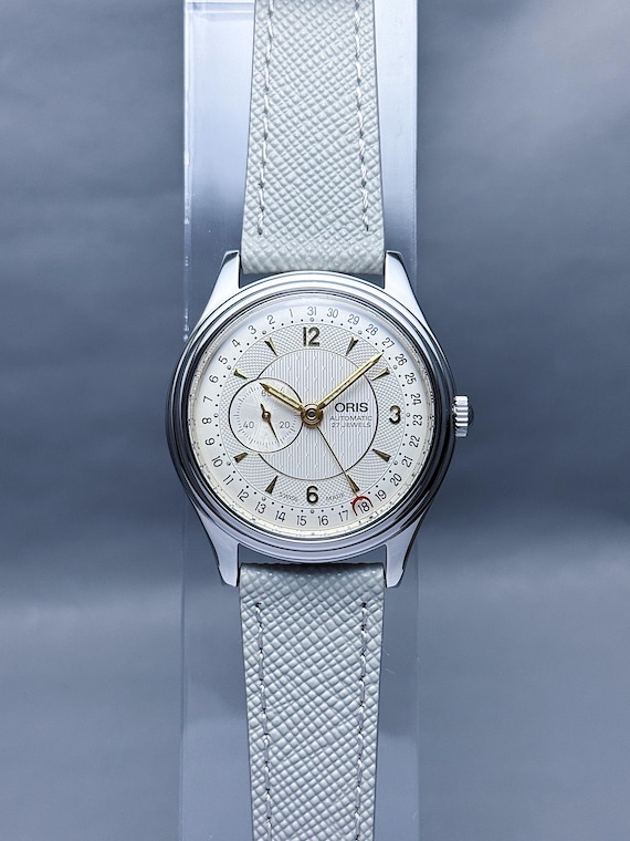 Vintage ORIS Reverse Pointer Date – Small Seconds… - image 5