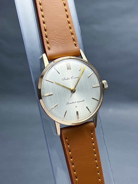 Seiko cronos diashock 21 jewels clearance