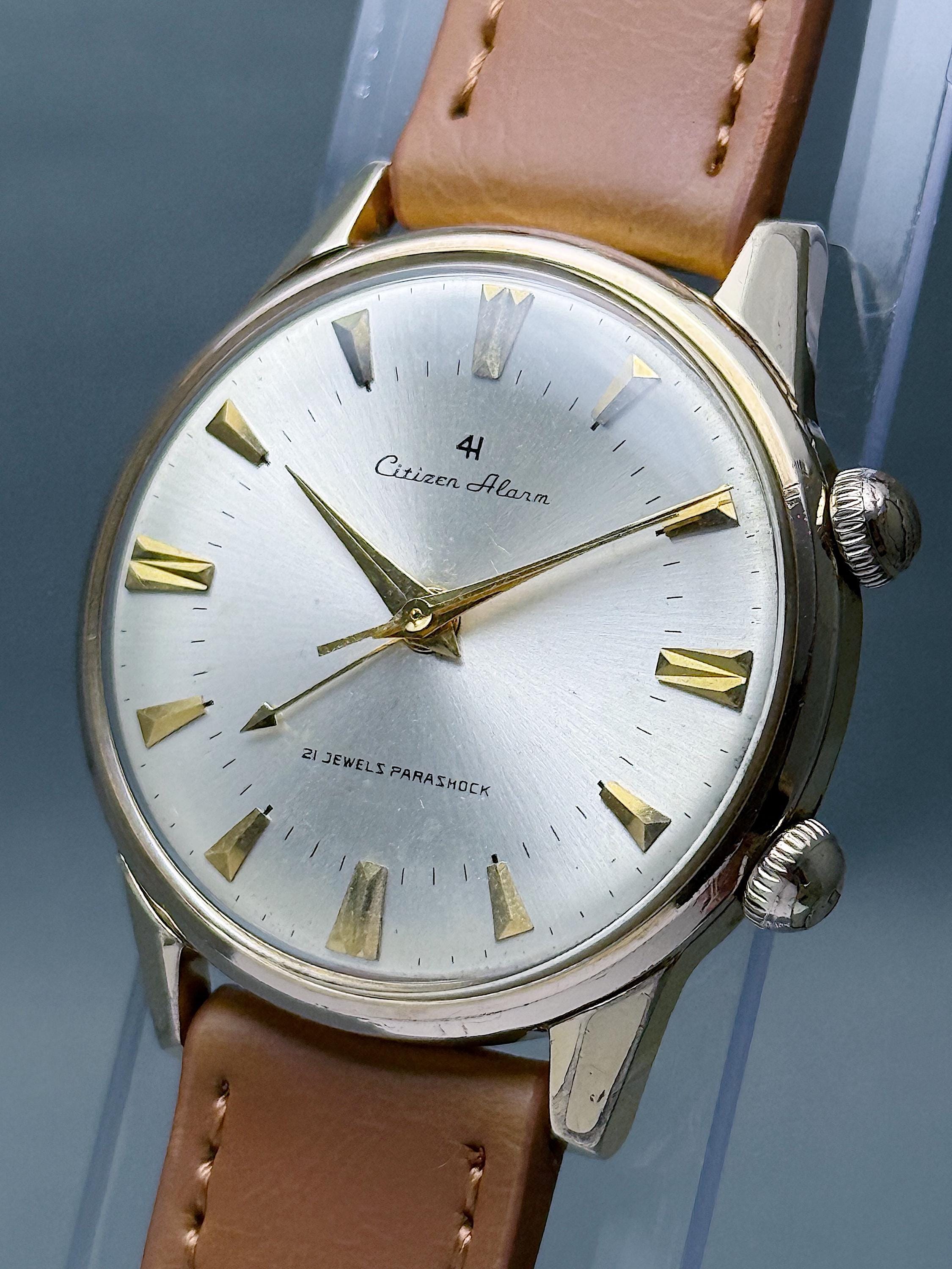 Vintage Citizen Alarm 4H Para Shock – 1963 Mechanical Men's Watch