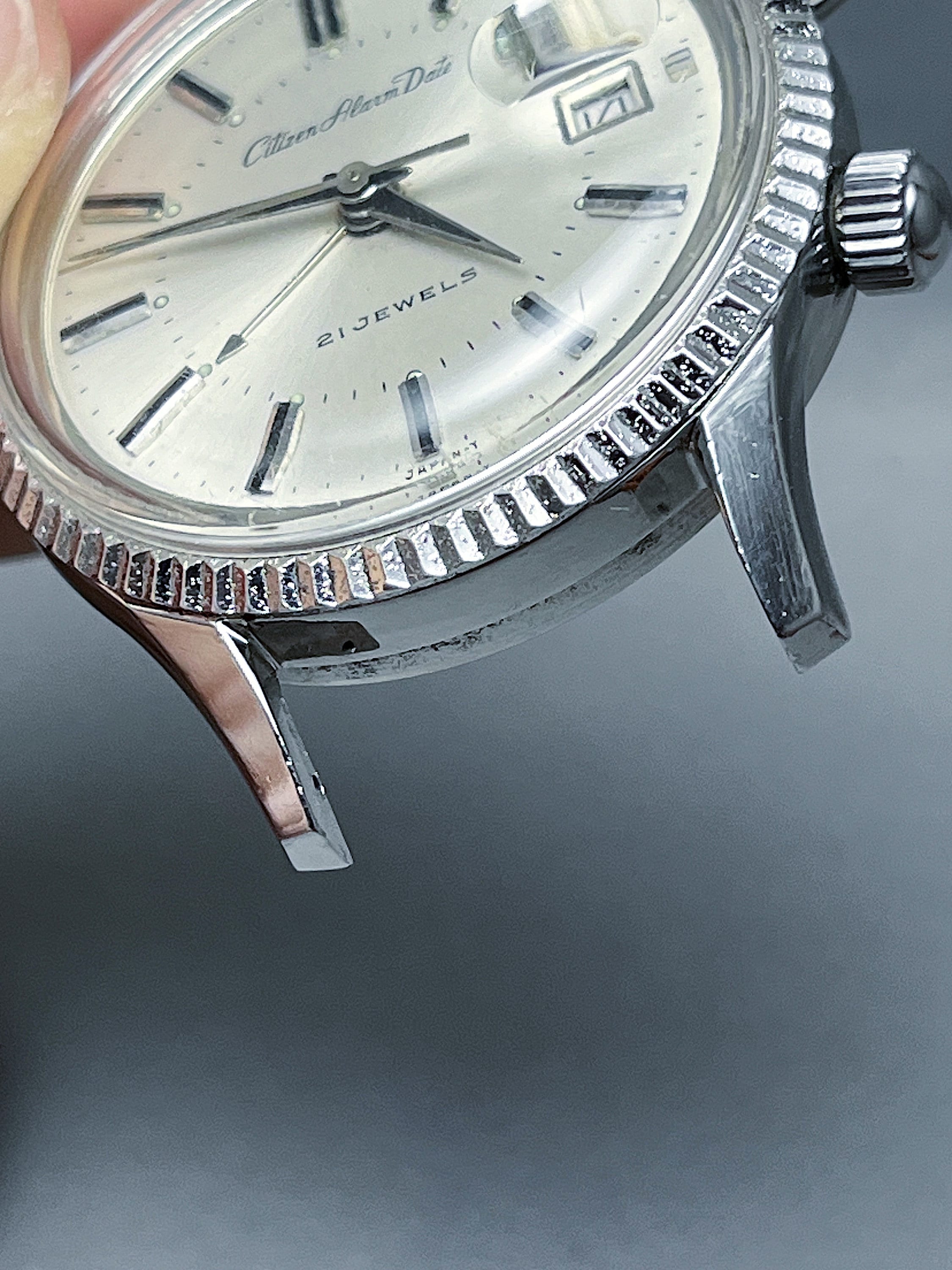 本当に信頼出来る店 Citizen Alarm Date Para Water Mechanical - Etsy その他