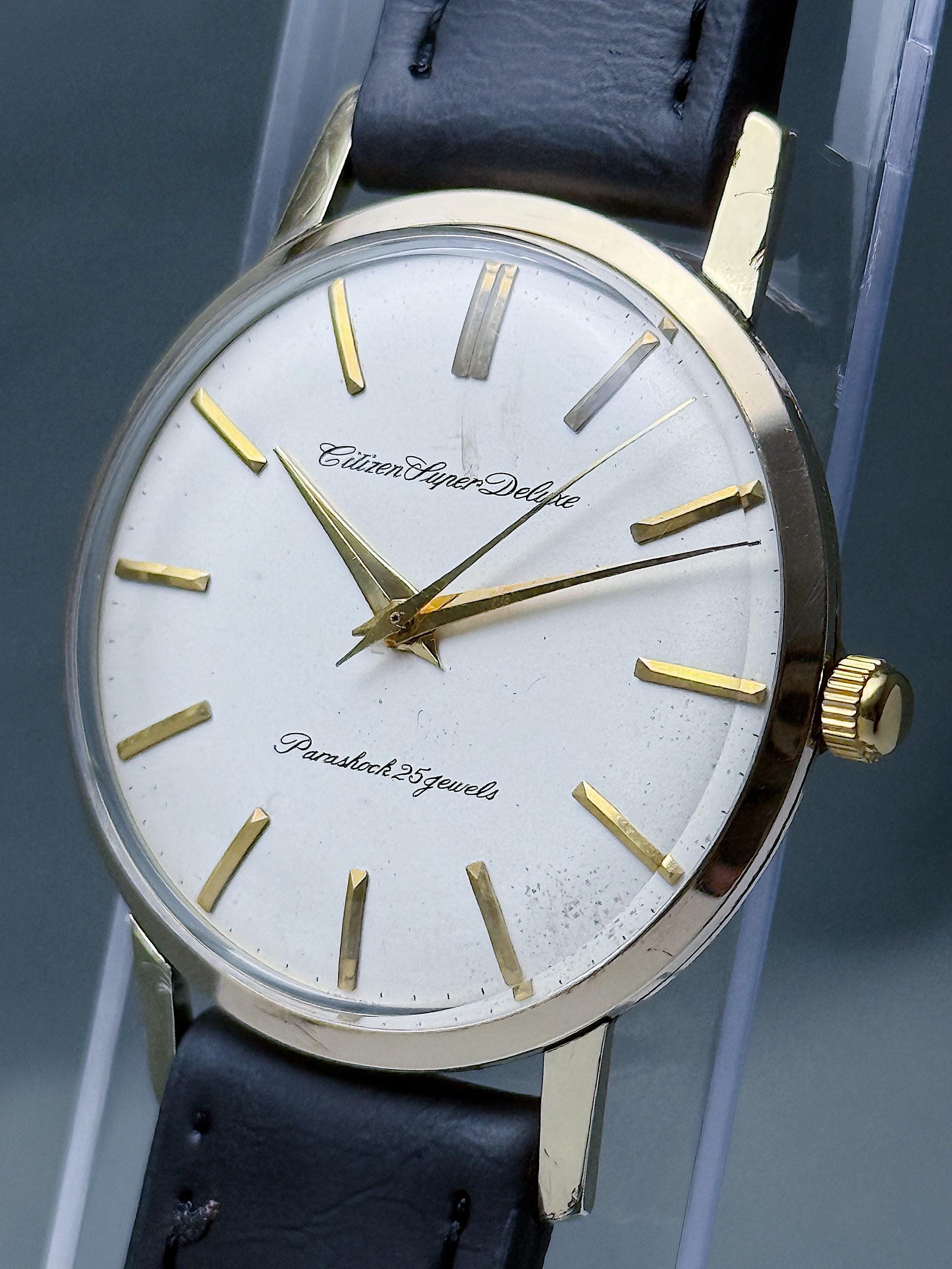 Vintage Citizen Super Deluxe 14k Gold Filled 80 Microns - Etsy