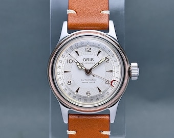 Vintage ORIS Big Crown Pointer Date – Guilloché Dial | 1990s | 32mm