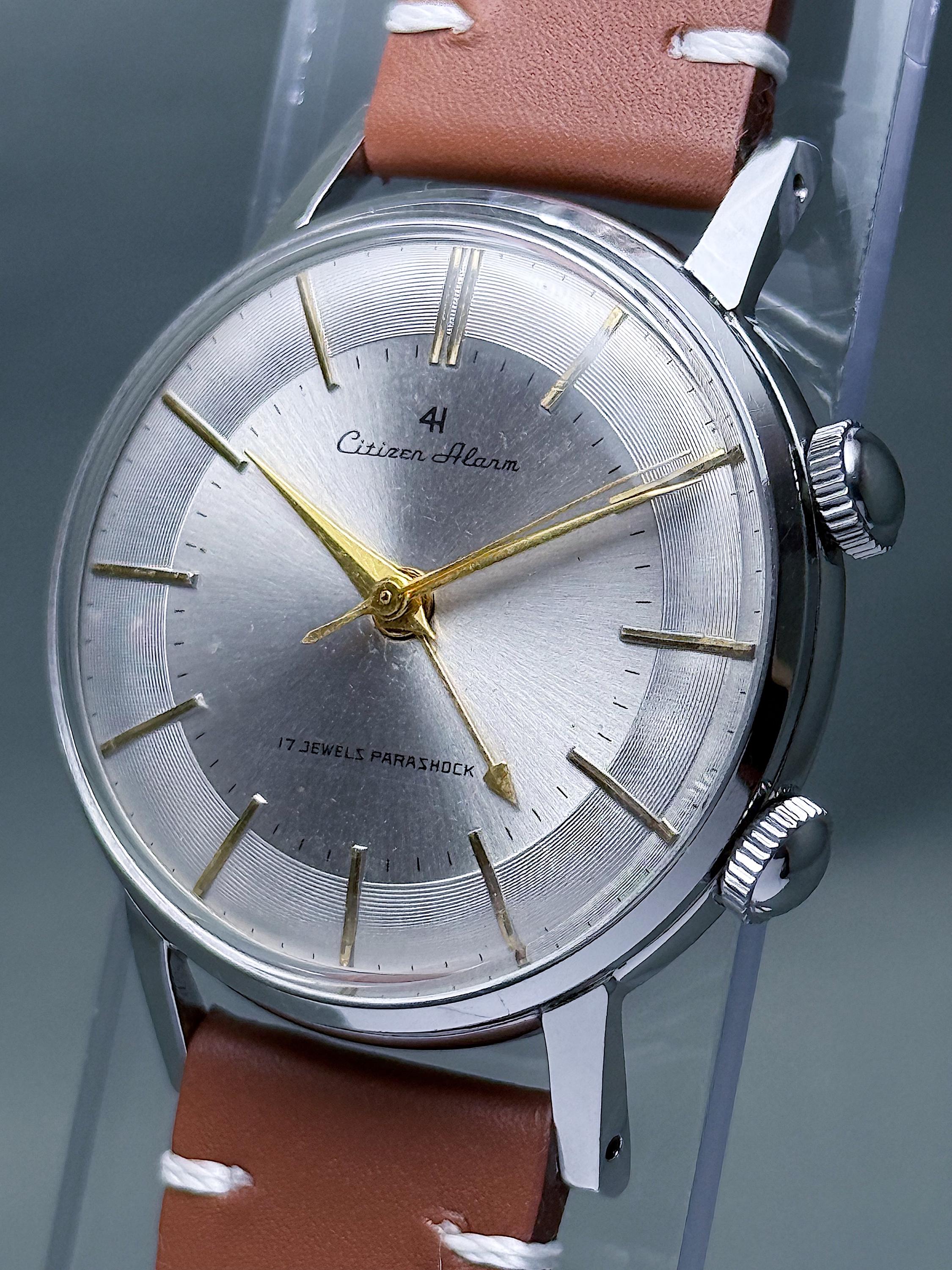 Citizen Alarm 4H Parashock Mechanical 36mm - Etsy