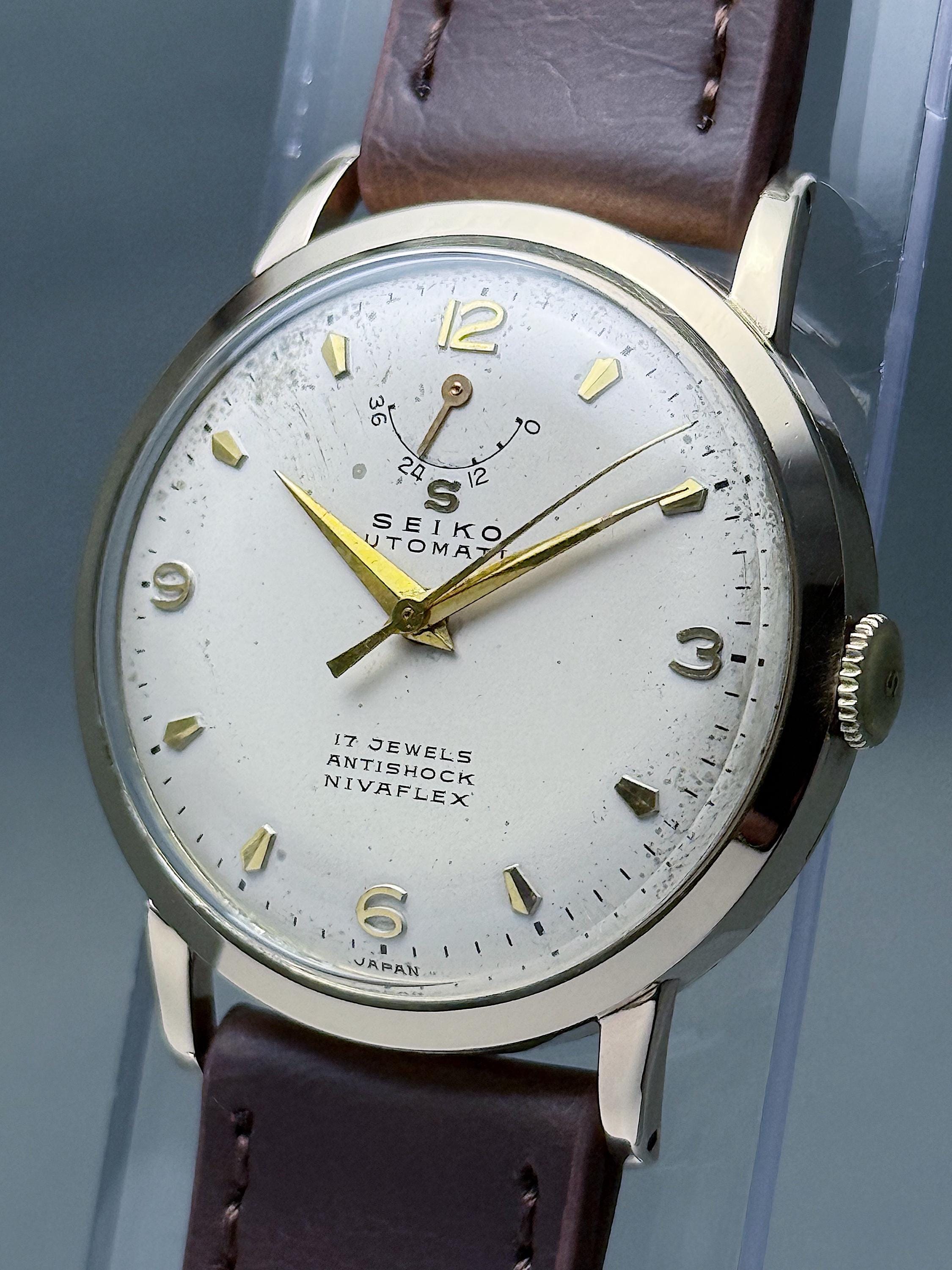 Vintage 1957 Seiko 11A – First Automatic With Power Reserve