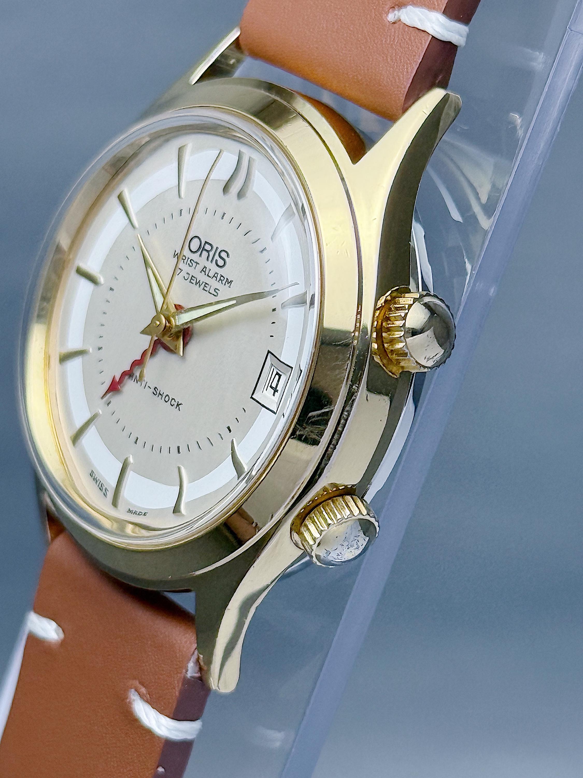 Vintage ORIS Alarm Watch: Manual Winding, 34mm - Etsy