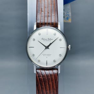 Unworn Citizen Deluxe Para Shock Phynox Crystal Indices Vintage
