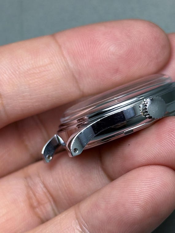 Vintage ORIS pointer date small seconds white dia… - image 11