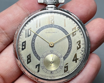 Antique Longines Pocket Watch from 1921
