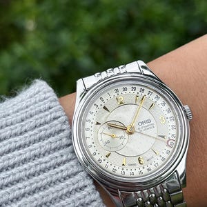 ヴィンテージ ORIS リバース ポインターデイト – スモールセコンド
