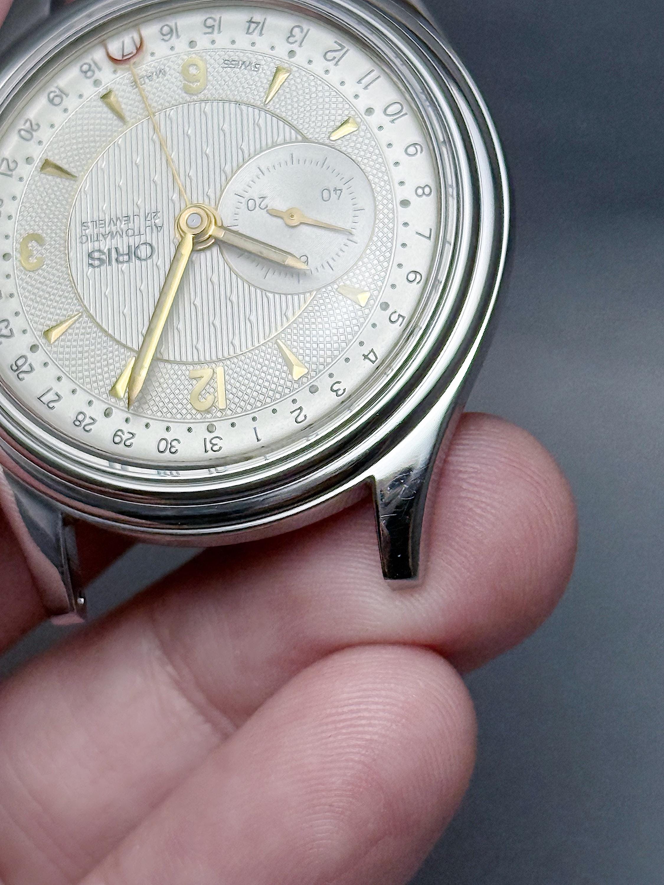 ヴィンテージ ORIS リバース ポインターデイト – スモールセコンド