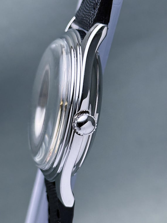 Vintage ORIS Reverse Pointer Date Small Seconds B… - image 8