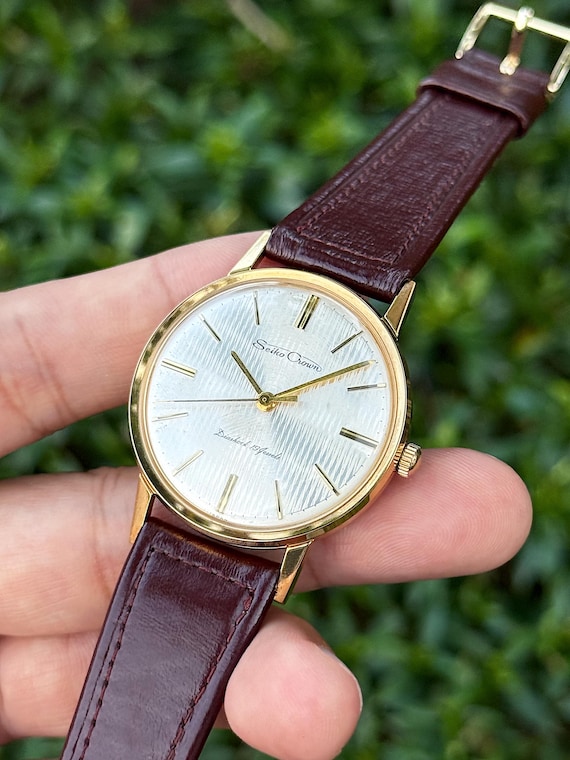 Unworn Seiko Crown Rare Dial - Etsy Canada
