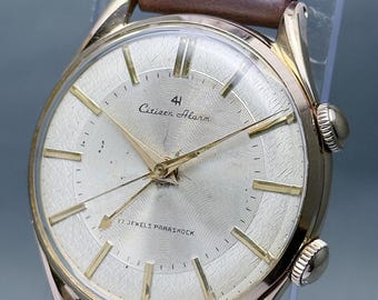 CITIZEN ALARM 4H 17JEWELS PARASHOCK 懐中時計 CITIZEN ALARM 4H 17JEWELS PARASHOCK 懐中時計 Citizen Alarm