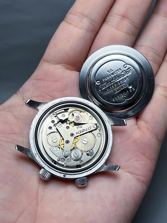 Citizen Alarm Date Para Water Mechanical - Etsy