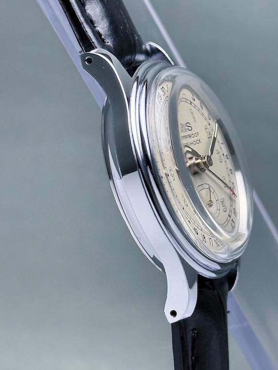 Vintage ORIS pointer date small seconds white dia… - image 9