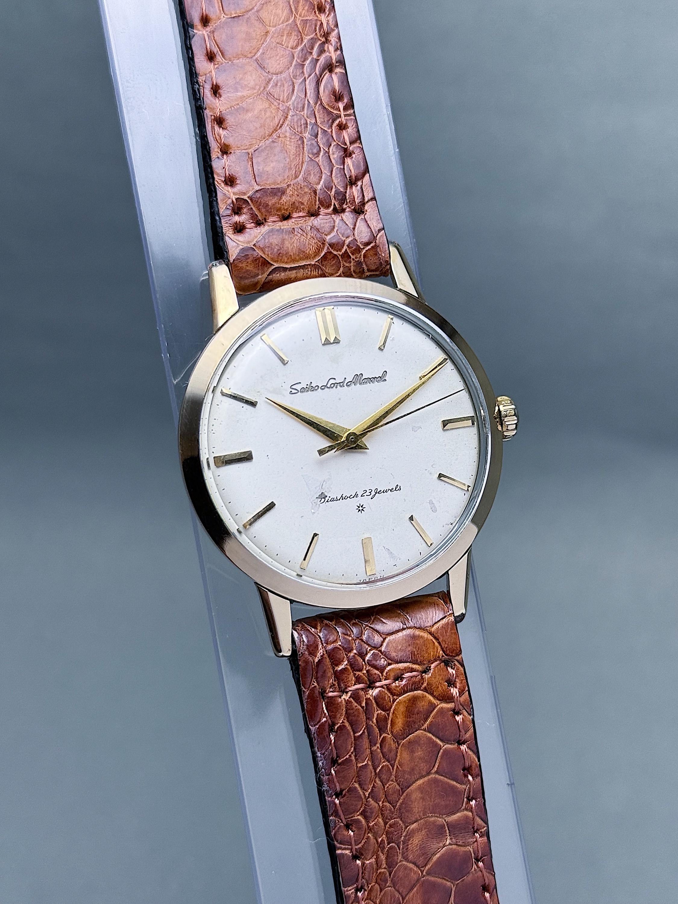 ◎SEIKO Lord Marvel DIASHOCK 23 JEWELS 5740-0010 セイコー ロード 