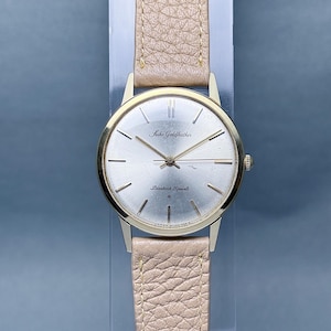 Vintage Seiko Goldfeather 18K Solid Gold Case and Indices