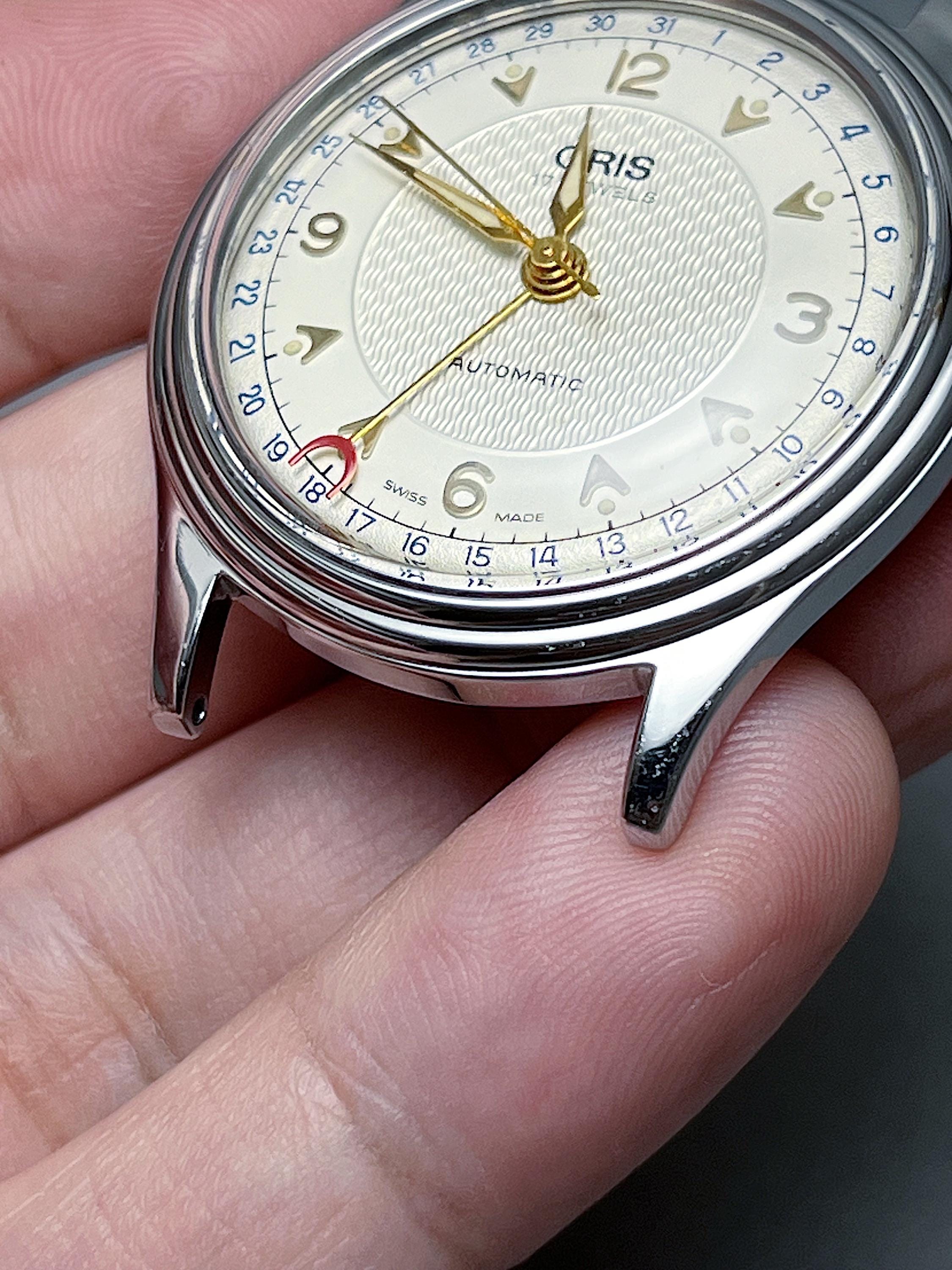 ヴィンテージ ORIS ポインターデイト 35mm - Etsy 日本