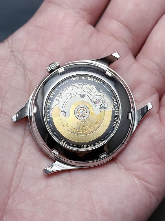 Vintage ORIS Reverse Pointer Date – Small Seconds… - image 12