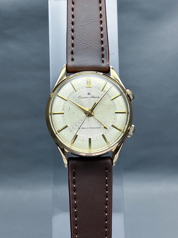 Citizen Alarm 4H Para Shock Mechanical - Etsy Citizen Alarm 4H Para Shock Mechanical - Etsy