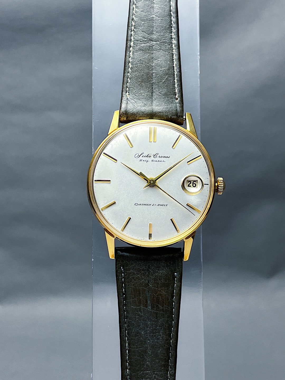 Seiko cronos diashock 21 best sale jewels