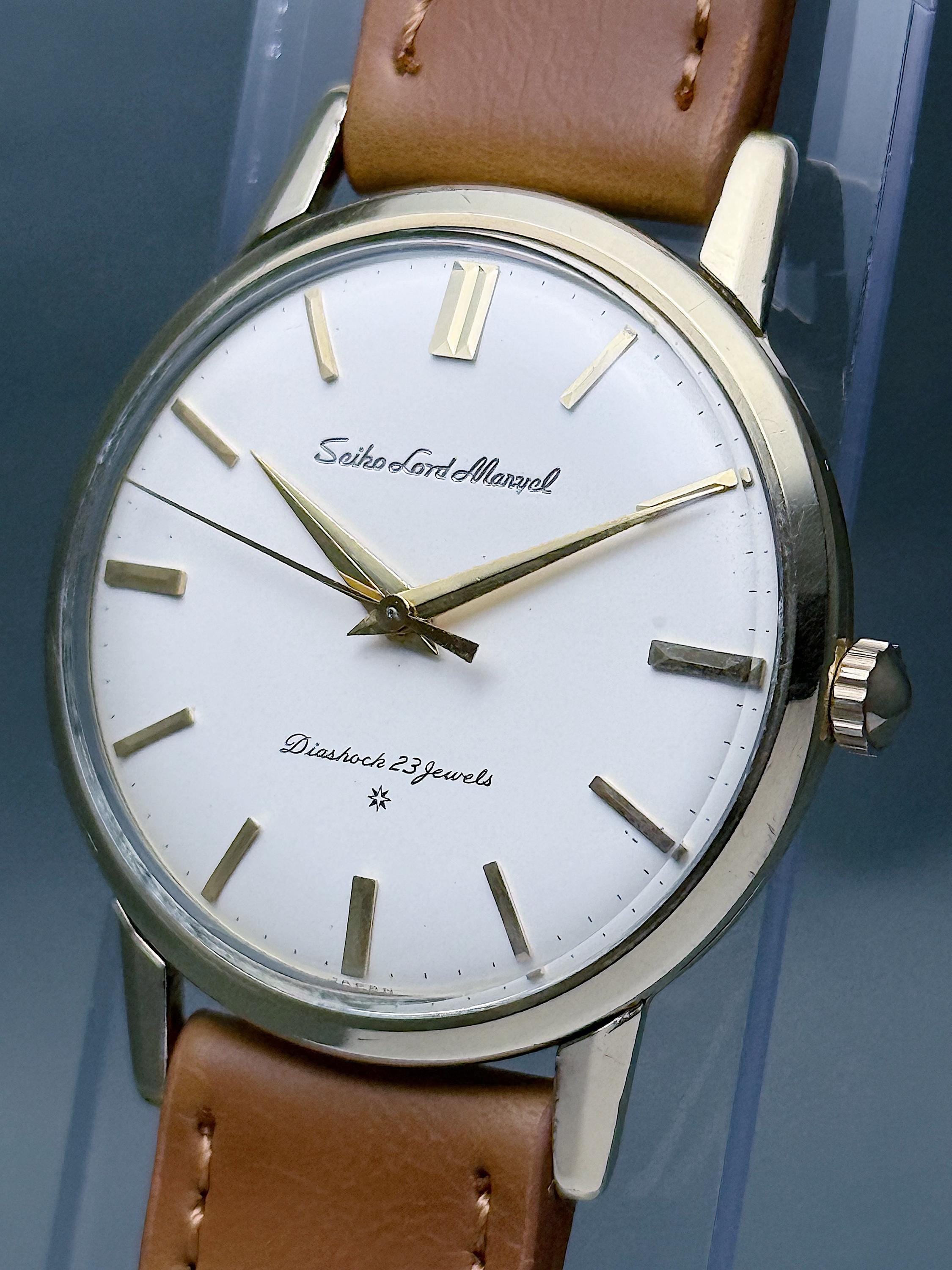 ヴィンテージ 1961 セイコー ロードマーベル：14Kゴールドフィルド