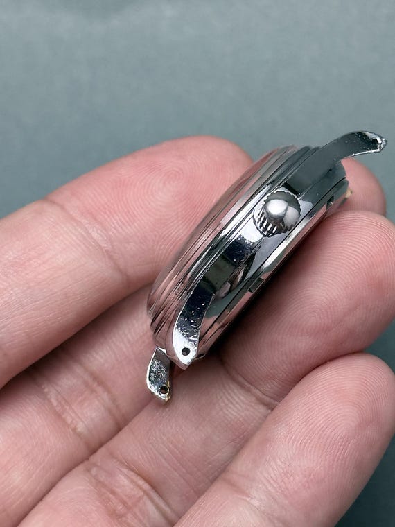 Vintage ORIS pointer date small seconds white dia… - image 10