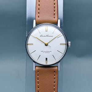 Vintage 1959 Seiko Cronos 34mm 21 Jewels