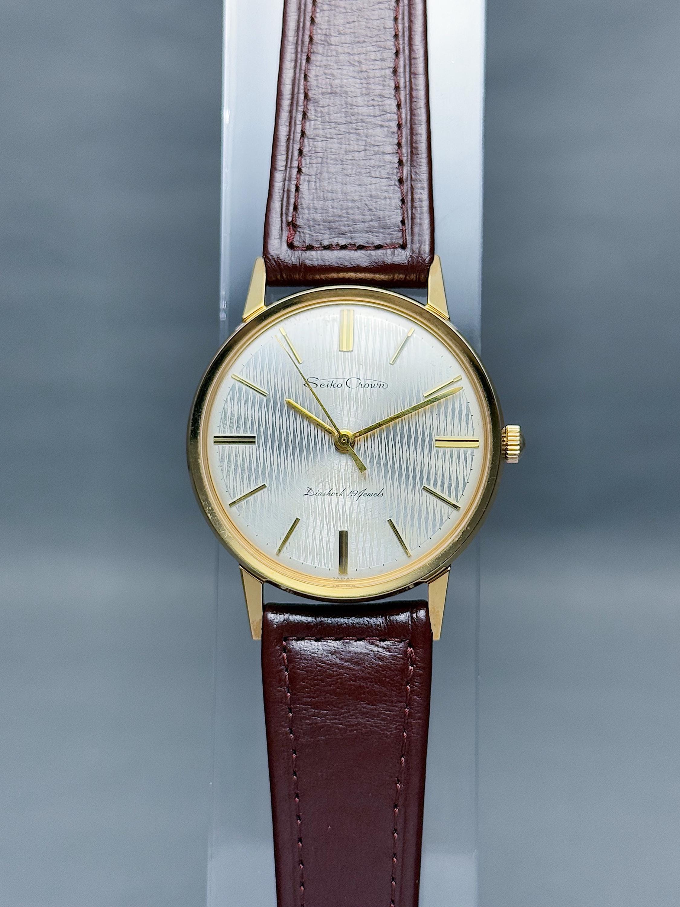 Unworn Seiko Crown Rare Textured Dial - Etsy Canada