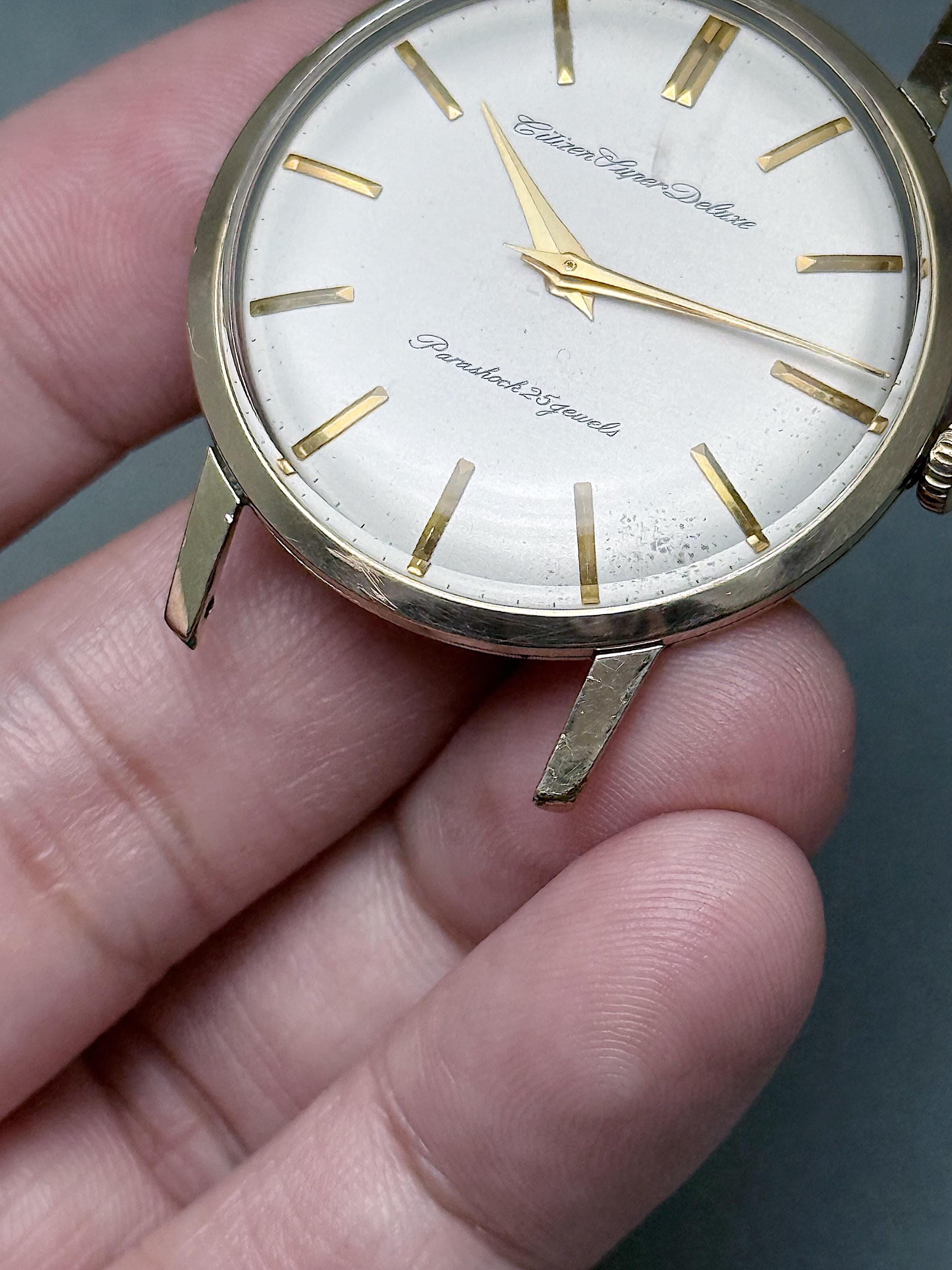 Vintage Citizen Super Deluxe 14k Gold Filled 80 Microns - Etsy
