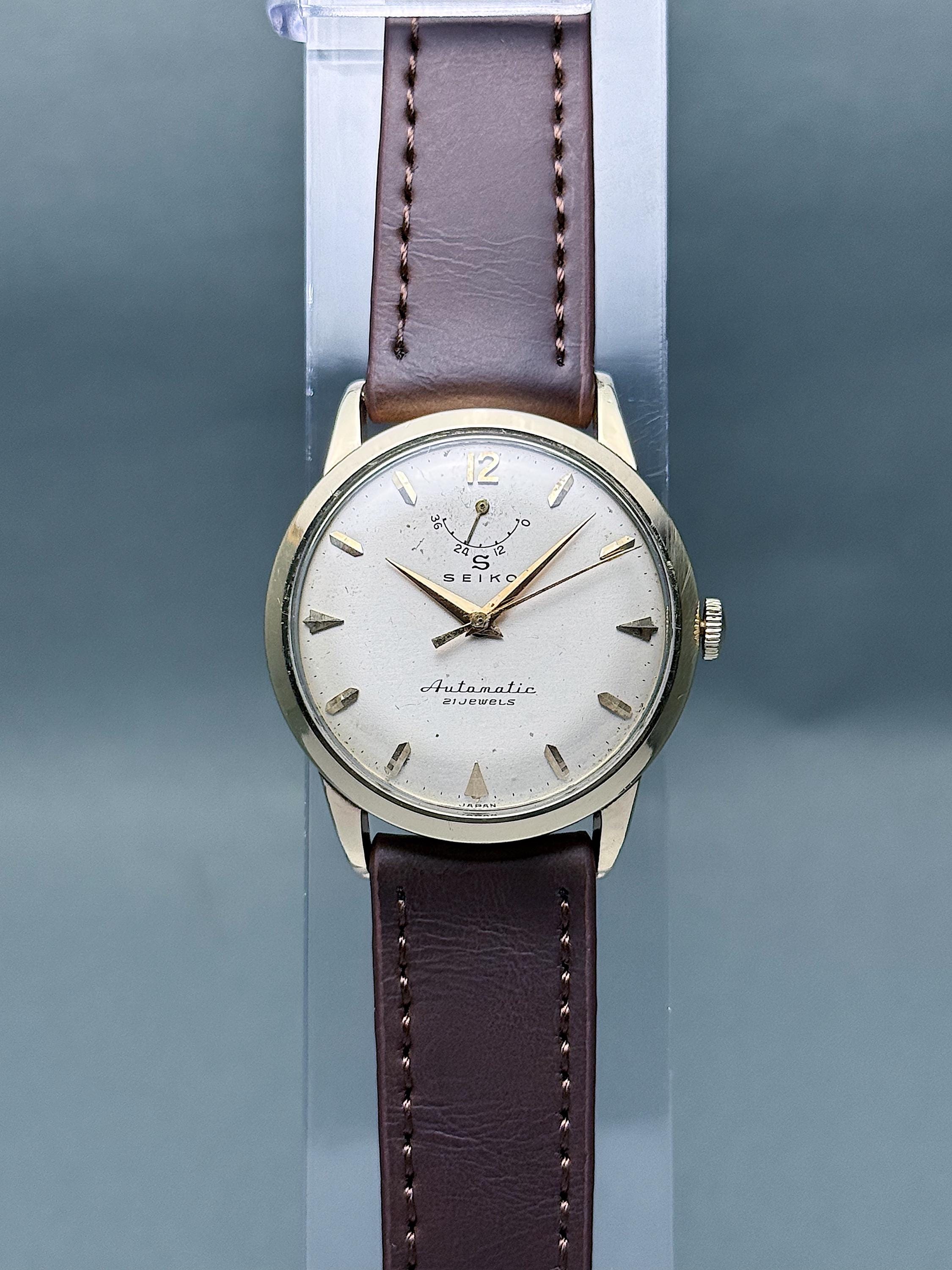 ヴィンテージ 1957 セイコー 11A – パワーリザーブ表示付き初の自動