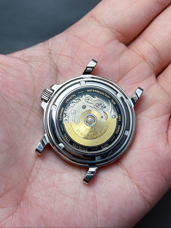 Vintage ORIS Reverse Pointer Date – Small Seconds… - image 10