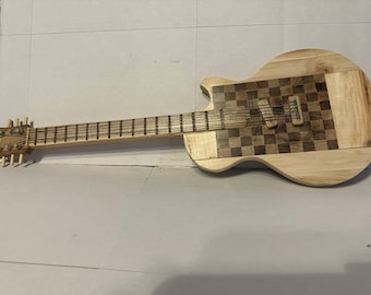 Electric Guitar Wall Art - Les Paul Inspired