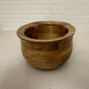 Wood Bowl from Recycled Desk - Decorative