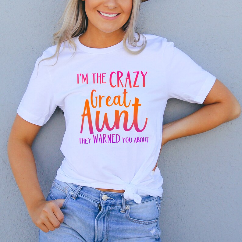 Great Aunt Shirt Mother's Day Gift for Great Aunt im Etsy