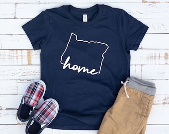 Oregon Shirt | Home State Shirt | Birthday Gift Shirt --- Unisex T Shirt -T Shirts -Womens-Youth-Long Sleeve-V Neck-Mens-Plus Size