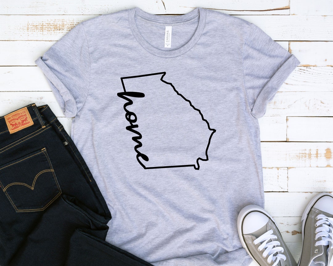 Georgia Shirt Home State Shirt Birthday Gift Shirt image