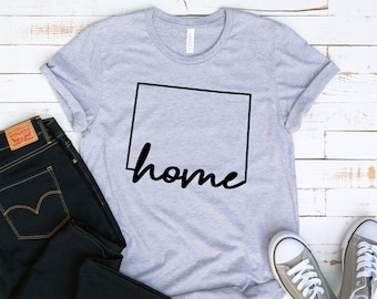 Colorado Shirt | Home State Shirt | Birthday Gift Shirt --- Unisex T Shirt -T Shirts -Womens-Youth-Long Sleeve-V Neck-Mens-Plus Size