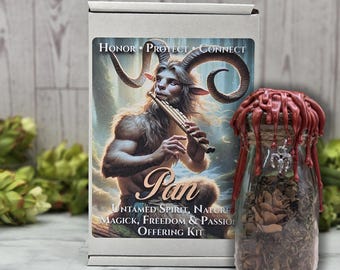 Pan – Untamed Spirit, Nature Magick & Passion Offering Kit