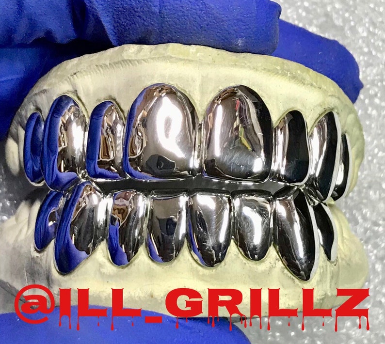 Handmade Custom .925 Sterling Silver Grillz Etsy