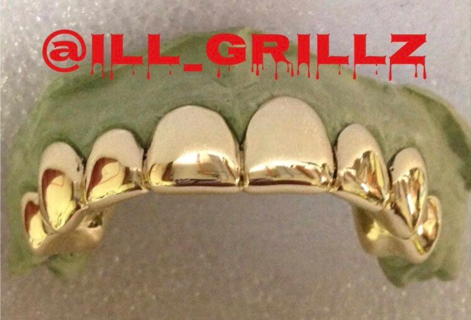 Handmade Custom Grillz in Dental Gold Etsy