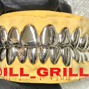 Handmade Custom .925 Sterling Silver Grillz