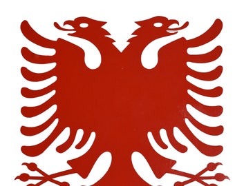 Albanian Coat of Arms Decal Sticker Albania Eagle