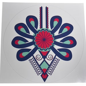 Parzenica Sticker: Highlander Car Bumper Decal (Set of 2)