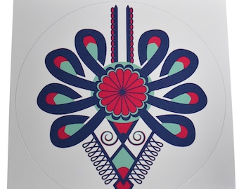 Parzenica Sticker: Highlander Car Bumper Decal (Set of 2)