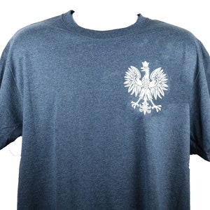 Maglietta unisex con aquila polacca sul petto sinistro