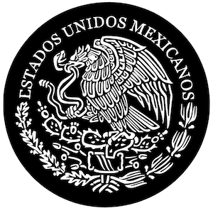 Mexikanische Wappen Aufkleber Aufkleber Mexiko
